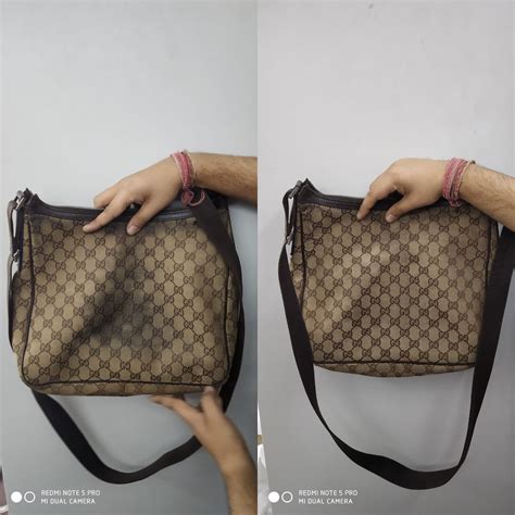 pulire borsa gucci tessuto|How to clean a Gucci bag .